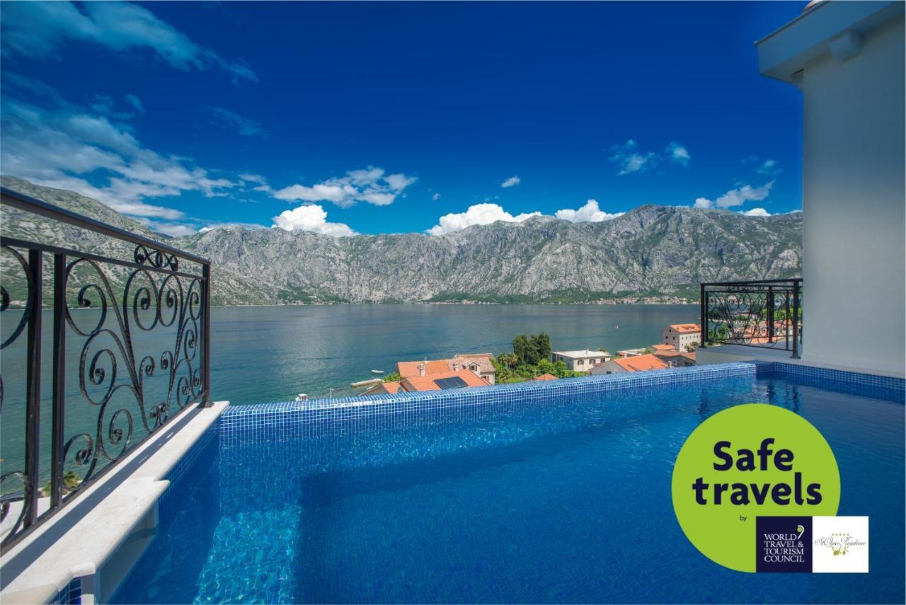 Stoliva Residence With Infinity Pool 코토르 외부 사진