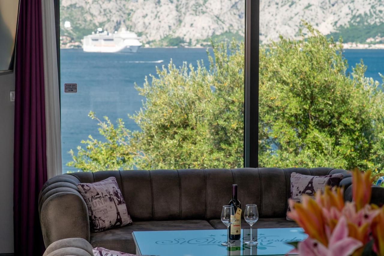 Stoliva Residence With Infinity Pool 코토르 외부 사진